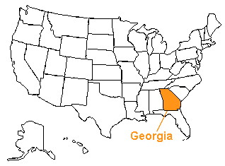 georgia locatemap