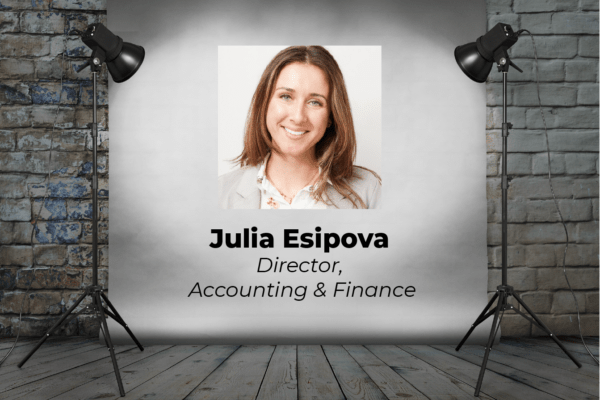 Julia Esipova | Director of Accounting & Finance | Walton